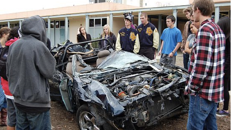Illustration for article titled This Teenager Drove His Mustang Off A 200-Foot Cliff And Hung Out Down There For A Day
